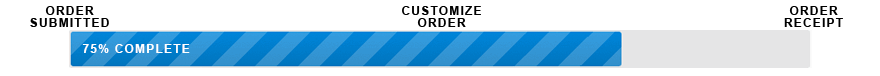 Order Bar 75%
